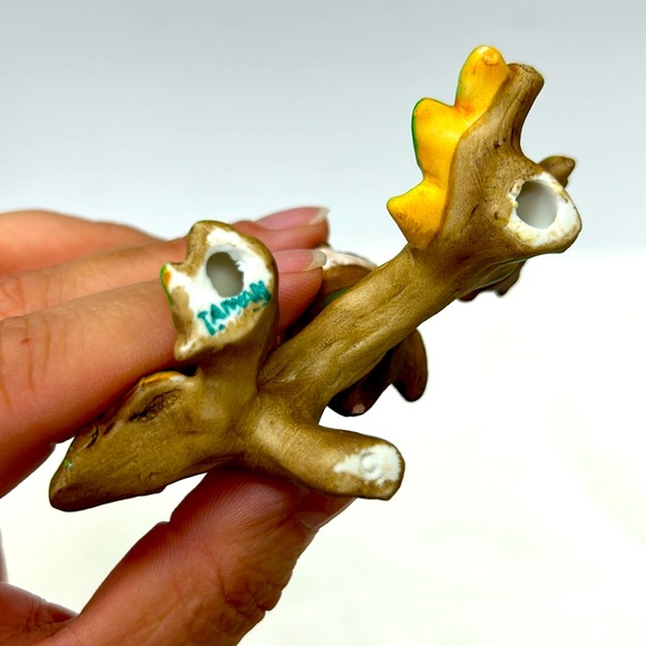 - Vintage 50’s JOSEF ORIGINALS bisque porcelain anthropomorphic owls on a… - Picture 6 of 9